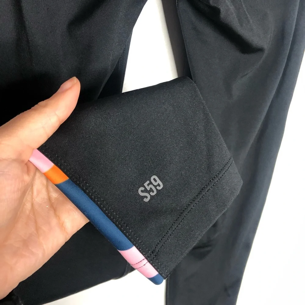 SPLITS59 Claire High Rise Black Pink Camo Legging - Picture 8 of 9